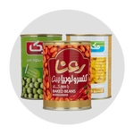 کنسرو حبوبات و سبزیجات