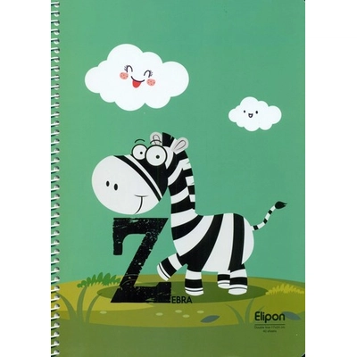 دفتر‌ شومیز فانتزی الیپون 40 برگ