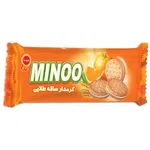 بیسکویت کرمدار پرتقالی96 گرمی مینو