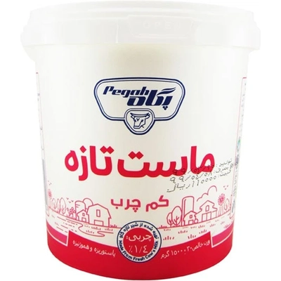 ماست 1.4 درصد چربی پگاه 1500 گرم