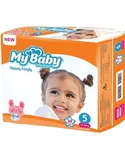 پوشک مای بیبی نارنجی سایز 5 بسته 28 عددی