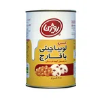 کنسرو لوبیا چیتی با قارچ 400 گرمی روژین