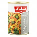 کنسرو مخلوط سبزیجات  430گرمی بدر