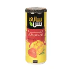 آبمیوه قوطی مخلوط انبه توت فرنگی سانی نس 240 سی سی