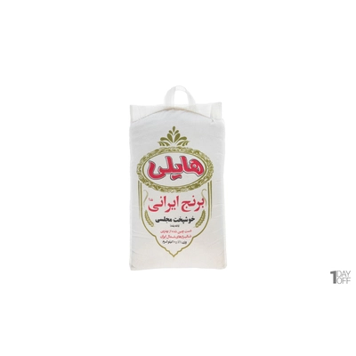 برنج ایرانی ندا  10 کیلوگرمی هایلی