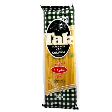 ماکارونی تک ماکارون 1.2 قطر  700 گرم