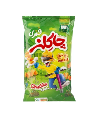 اسنک فنری چاکلز 40 گرم