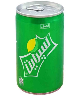 نوشابه اسپرایت قوطی 150 میلی لیتر