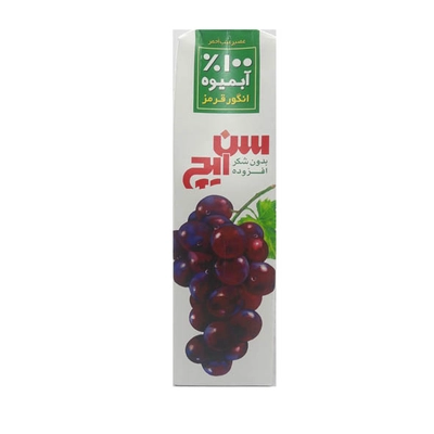 آب انگور قرمز سن ایچ 1 لیتر