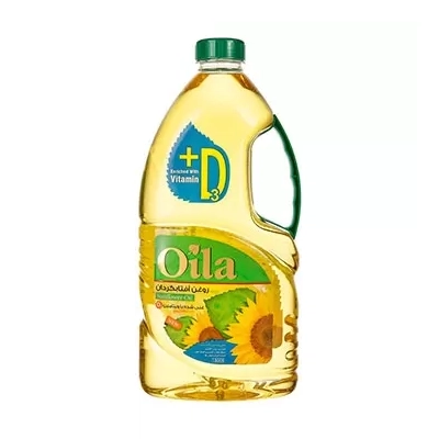 روغن آفتابگردان غنی شده اویلا 1800 گرمی