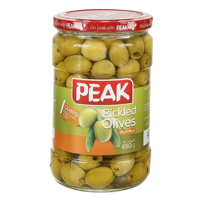 کنسرو زیتون بی هسته پیک 650 گرمی