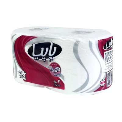 دستمال توالت پاپیا 2 عددی