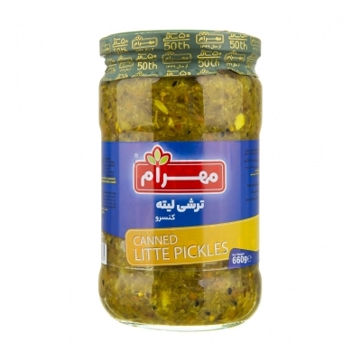  ترشی مخلوط لیته 660گرمی مهرام