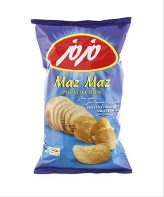 چیپس ساده مزمز 60 گرم