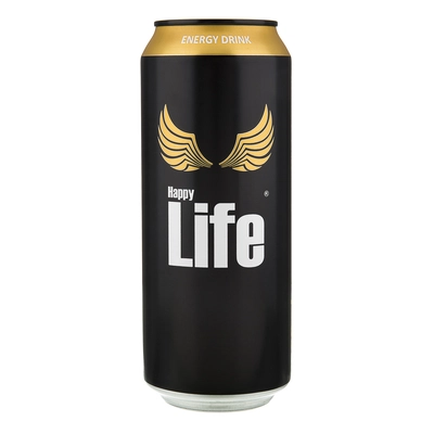 نوشابه انرژی زا هپی لایف 500 میلی لیتری