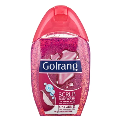 شامپو صورت و بدن گلرنگ اسکراب صورتی 280 گرمی