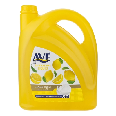 مایع ظرفشویی 1*6 لیمویی اوه 3750 گرم