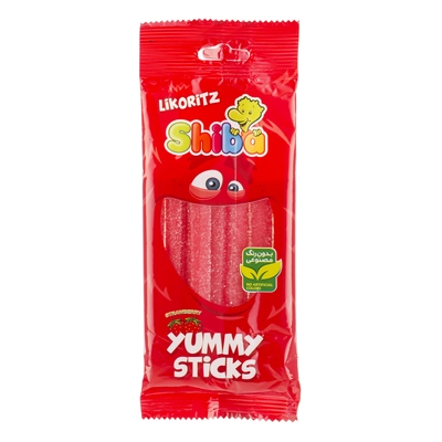 پاستیل لیکوریتز توت فرنگی شیبا 90 گرمی