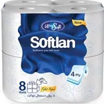 دستمال توالت سافتلن 8 عدد