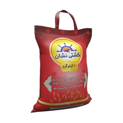 برنج پاکستانی 386 کشتی نشان 10 کیلوگرم 
