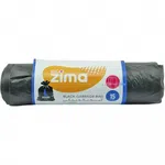 کیسه زباله رولی مشکی 15 عدد بزرگ اکوزیما