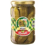 خیار شور درجه یک گلچین خزر 660 گرمی