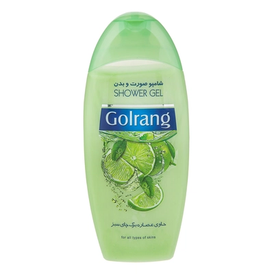  شامپو بدن چای سبز ویتامین گلرنگ 400 گرم