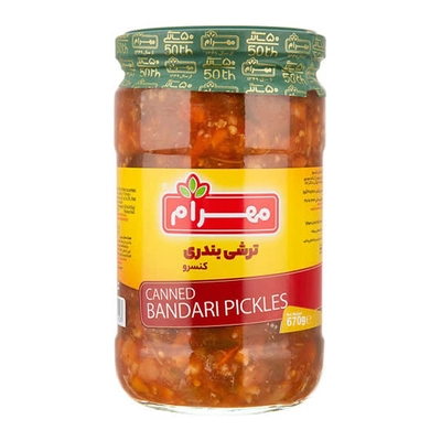 ترشی بندری مهرام 650 گرمی
