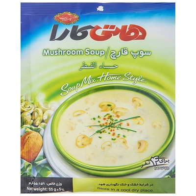 سوپ قارچ هاتی کارا 55 گرم