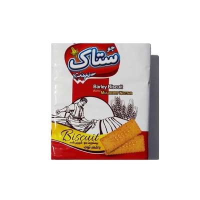 بیسکویت ستاک خوشه ساده 180 گرم