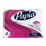 دستمال توالت پاپیا 4 لایه 16 رول 