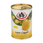 کمپوت سیب یک و یک 400 گرمی
