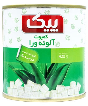 کمپوت آلوئه ورا پیک 420 گرم