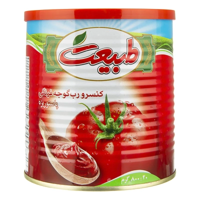 رب گوجه فرنگی طبیعت 800 گرمی