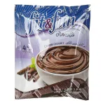 پودینگ فوری شکلاتی فیت و فان 110 گرم