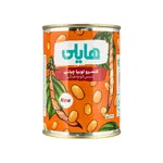 کنسرو لوبیا چیتی در سس گوجه فرنگی 380 گرمی هایلی