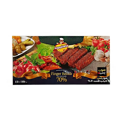 کباب لقمه 70 درصد هپی نس 480 گرم