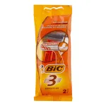 تیغ 3 لبه حساس صابوندار بیک 2 عددی