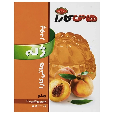پودر ژله هلو هاتی کارا 100 گرم