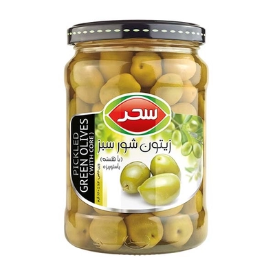 زیتون با هسته سحر 640 گرمی