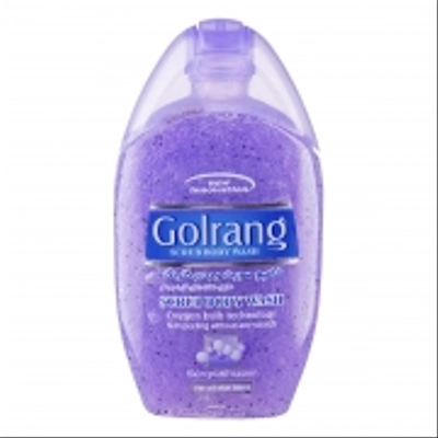 شامپو صورت و بدن گلرنگ اسکراب بنفش 280 گرم