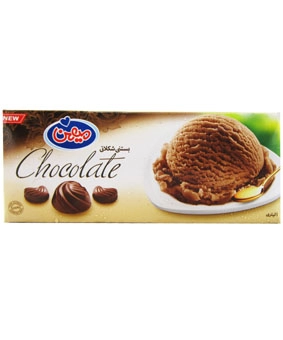 بستنی میهن شکلاتی 1 لیتر