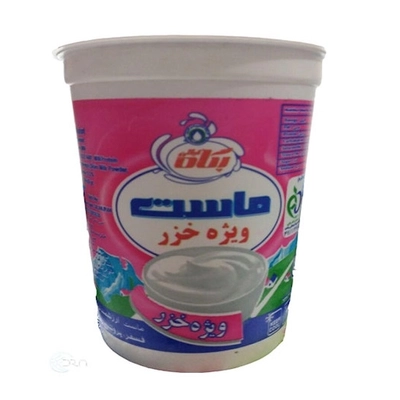 ماست لیوانی 4 درصد چربی ویژه خزر 450 گرم