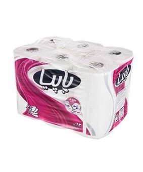 دستمال توالت پاپیا 12 عدد