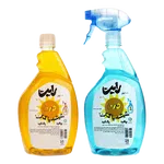 پک دو قلو شیشه پاک کن رایت من 1 لیتری