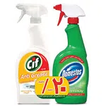 پک دامستوس و اسپری سیف 750 میلی لیتری