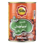 کنسرو قارچ و لوبیا بهروز 380 گرم 