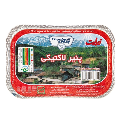 پنیر لاکتیکی زیارت پگاه 300 گرم