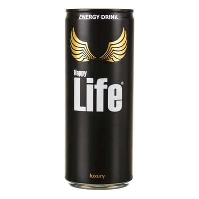 نوشیدنی انرژی زا هپی لایف 250 میلی لیتر