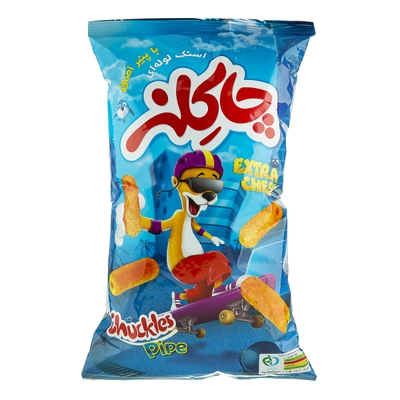اسنک لوله ای پنیری چاکلز 60 گرمی